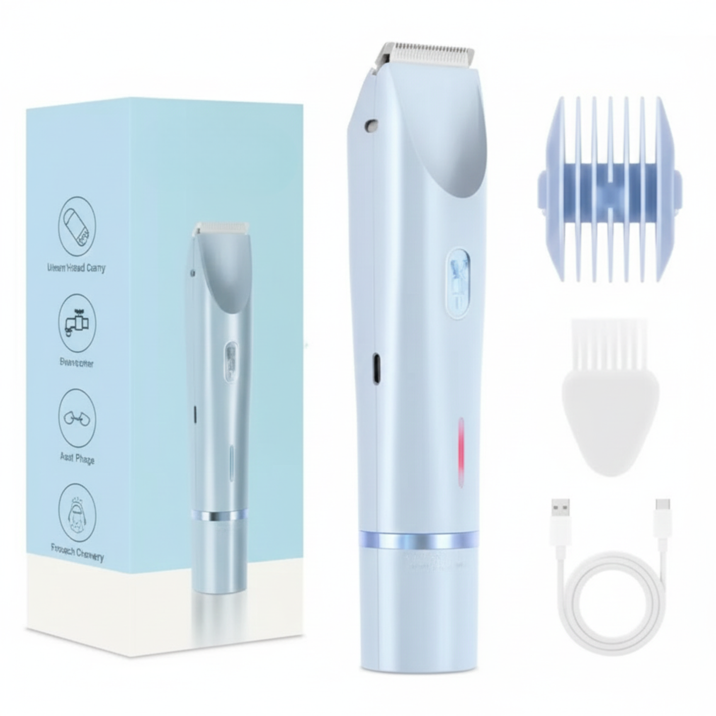 EasyIntimi Pro – damski trymer do okolic intymnych i bikini, wodoodporny